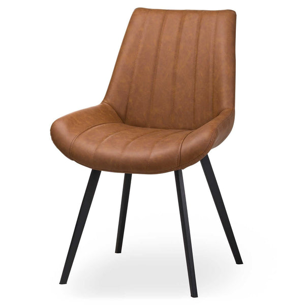 Hill Interiors Malmo Tan Dining Chair - Dining Chairs