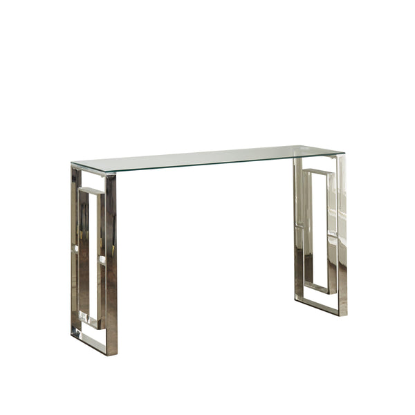 Native Lifestyle Milano Silver Plated Console Table - Console Tables
