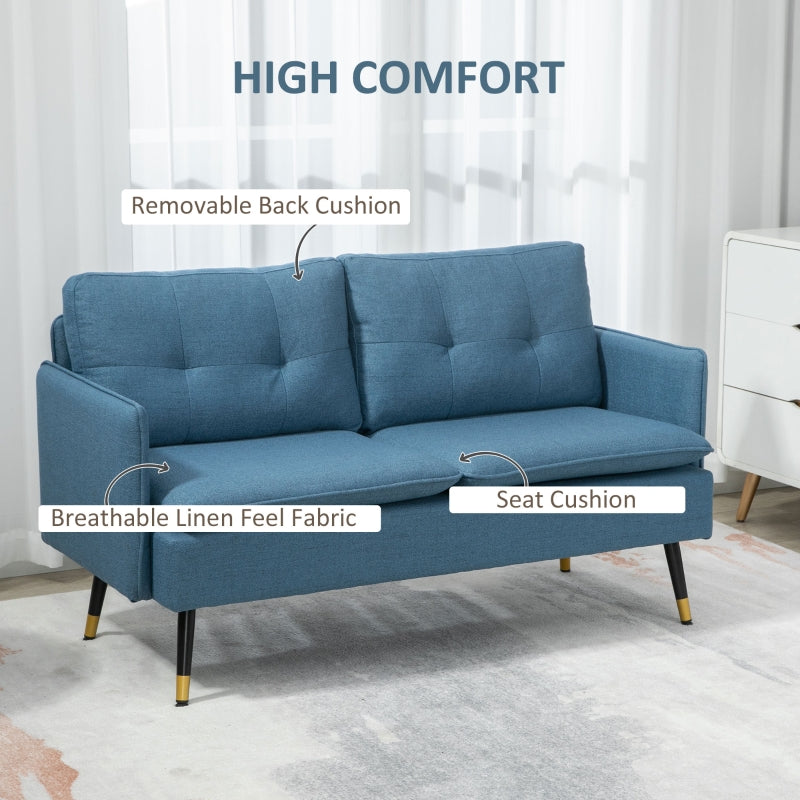 Blue Love Seat for Two