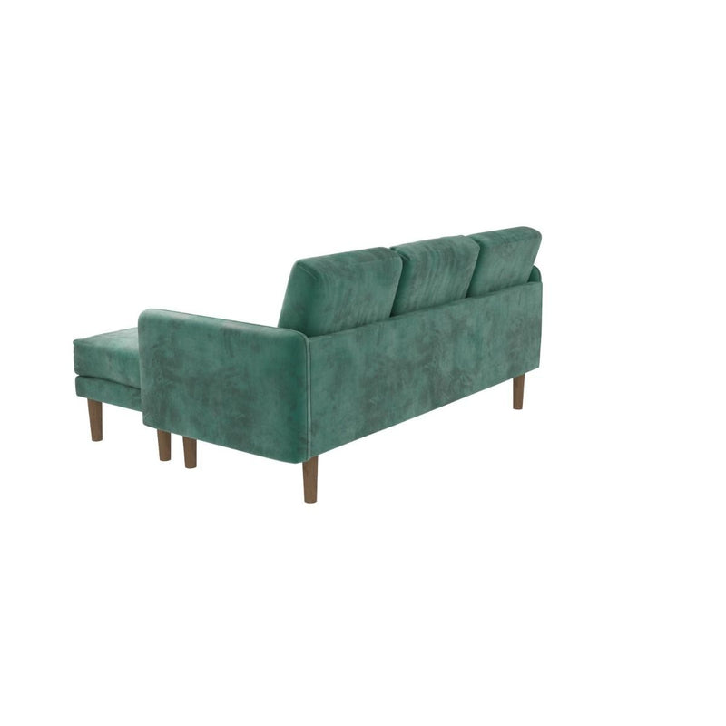 Green 3 Seater Corner Sofa