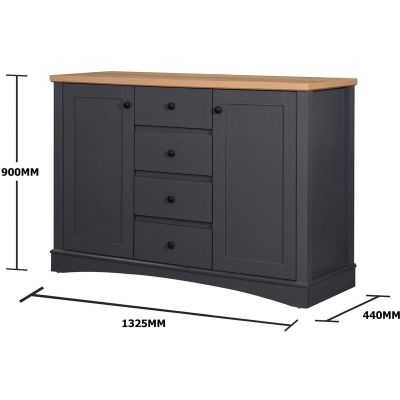 Carden Sideboard with 2 Doors & 3 Drawers 