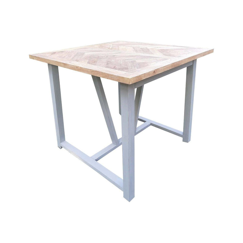 Hill Interiors Nordic Grey Collection Square Dining Table - Dining Tables