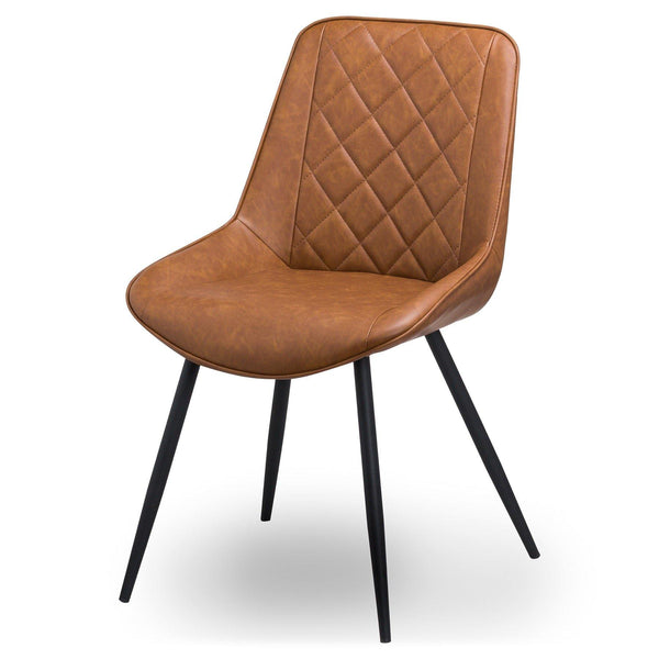 Hill Interiors Oslo Tan Dining Chair - Dining Chairs