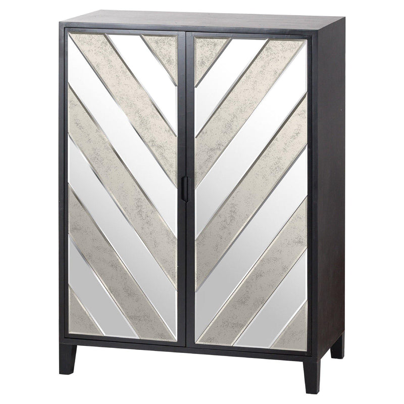 Hill Interiors Soho Collection Large 2 Door Bar - Display Cabinets