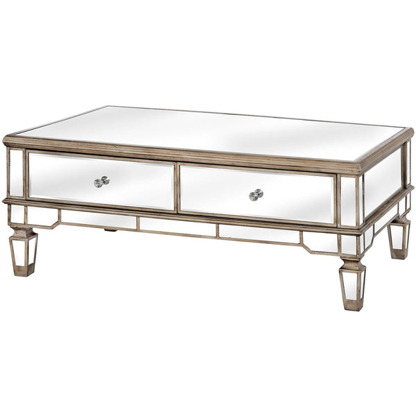 Hill Interiors The Belfry Collection Mirrored Coffee Table - Coffee Tables