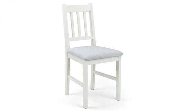 Julian Bowen Coxmoor Dining Chair   -   White - Dining Chairs