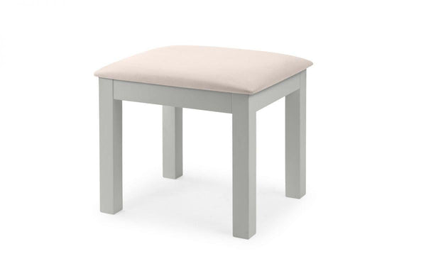 Julian Bowen Maine Dressing Stool  -  Solid Pine with MDF - Dressing Tables & Stools