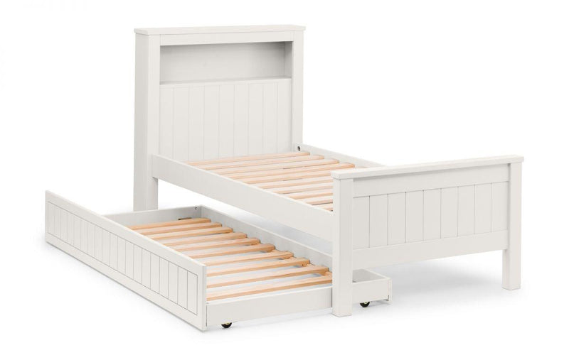 Julian Bowen Maine Underbed   -   Surf White - Beds & Bed Frames