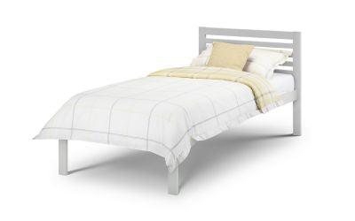 Julian Bowen Slocum Single Bed Light Grey 90Cm - Beds & Bed Frames