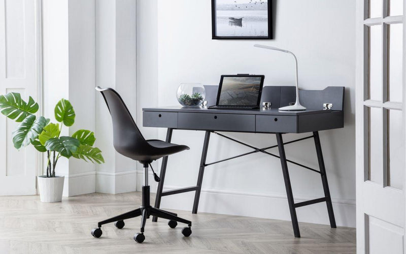 Julian Bowen Trianon Desk - Grey - Desks