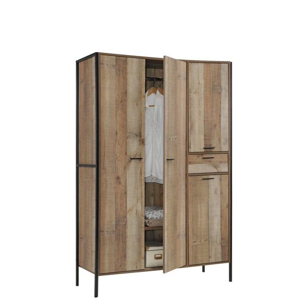 Stretton 4 Door wardrobe - Cupboards & Wardrobes