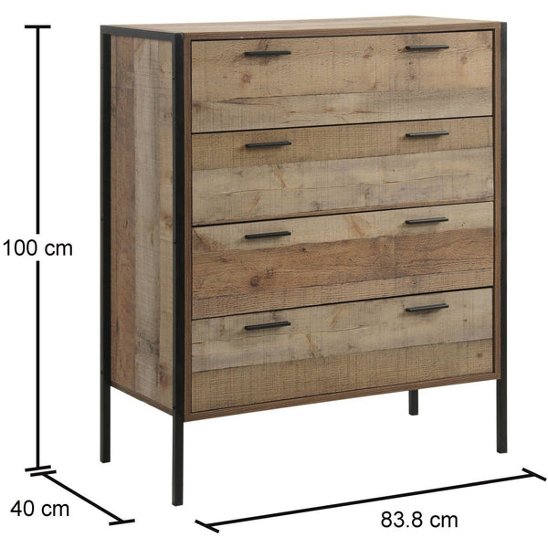 Stretton 4 Drawer Chest - Chest Of Drawers